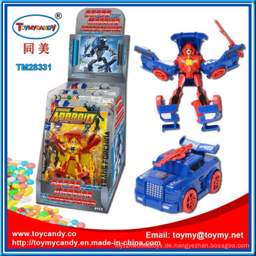 Großes Spielzeug Super Warrior Transformer Candy Toy